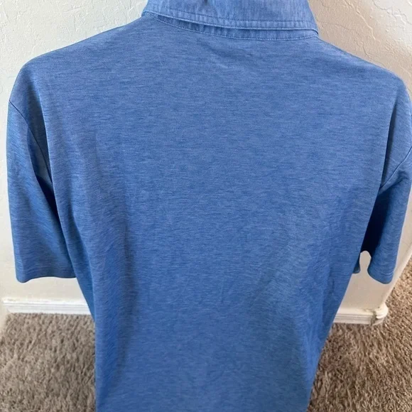 Men’s used blue size XXL Travis Mathew polo shirt 2XL - Picture 4 of 4
